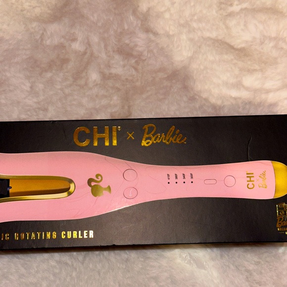Chi x Barbie 1” ceramic rotating curler Barbie - Picture 1 of 3